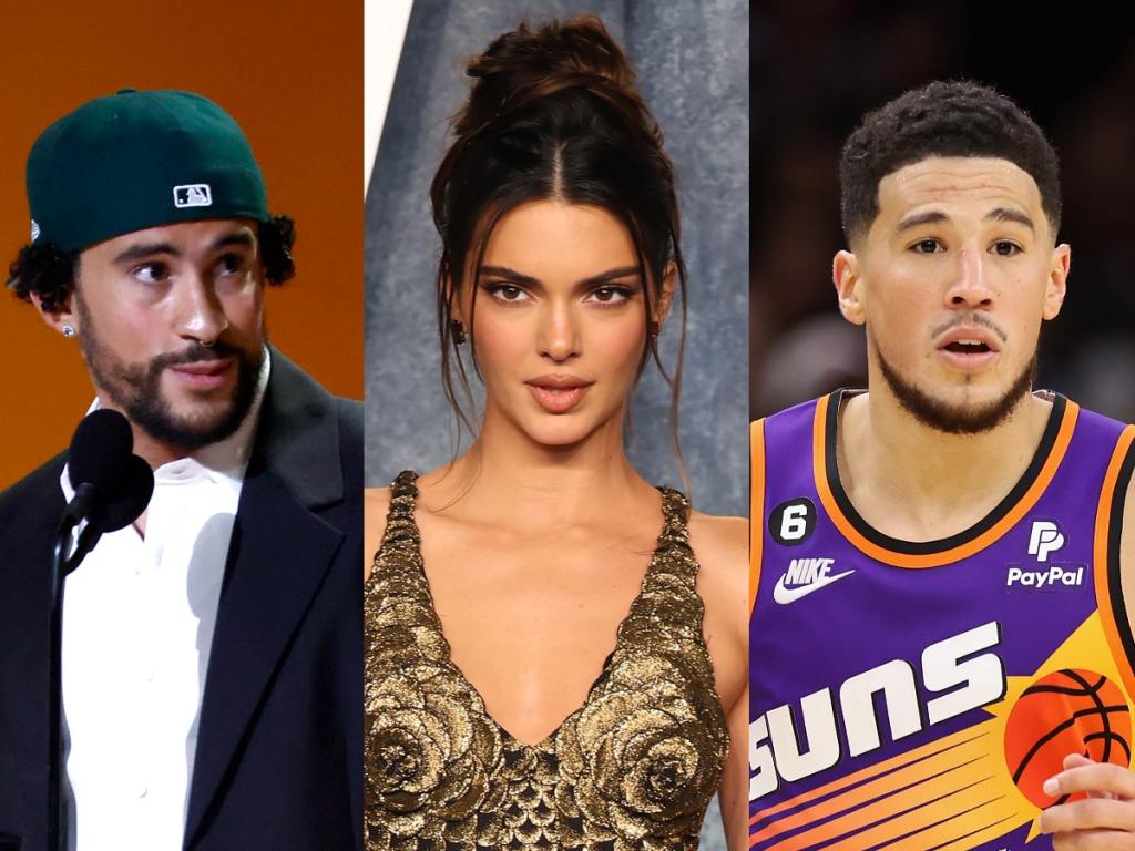 bad bunny, kendall jenner, devin booker