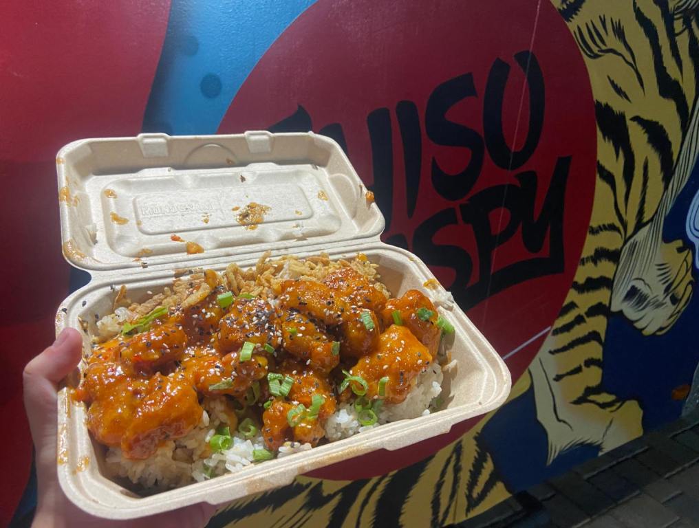 Bang bang chicken from Shiso Crispy food truck