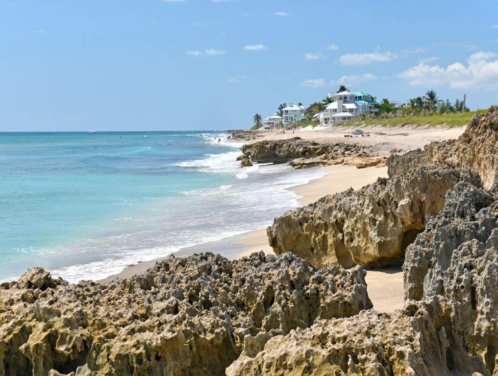 A beautiful Florida ocean view. One Florida coastal town has been named one of the best and most enchanting in the country by USA Today.