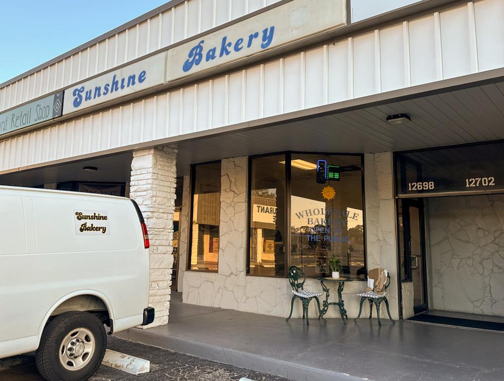 Sunshine Bakery Is Tampa Bay's Most Secret Spot - Outside of the storefront