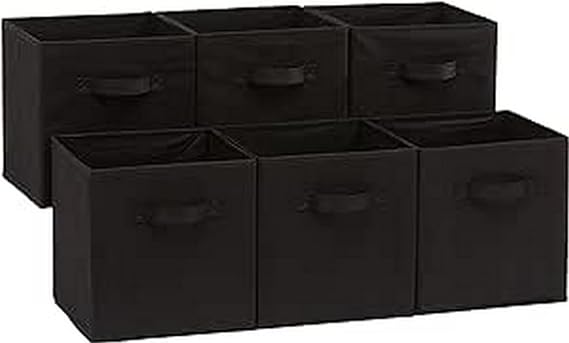 fabric storage cubes