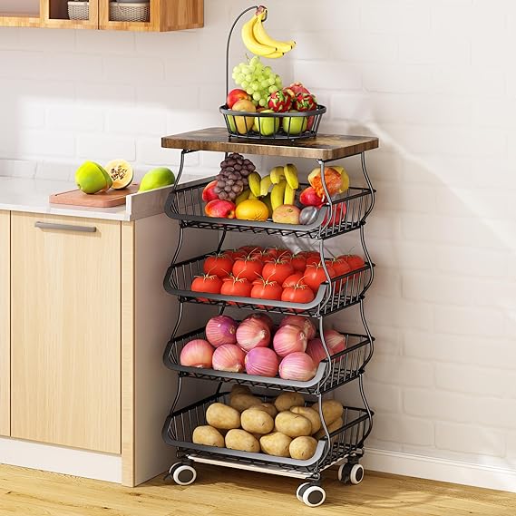 fruit and vegetable pantry organizer