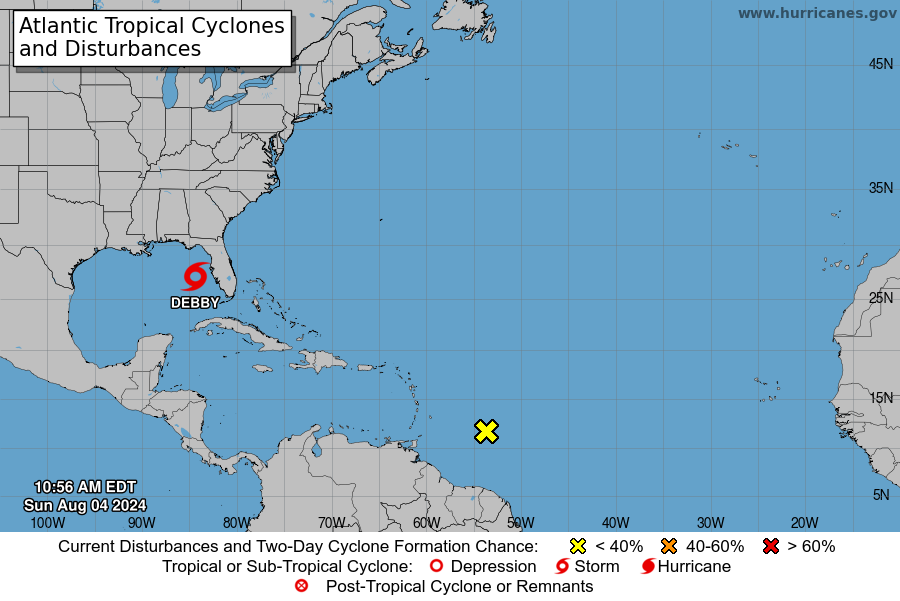 Tormenta Tropical Debby