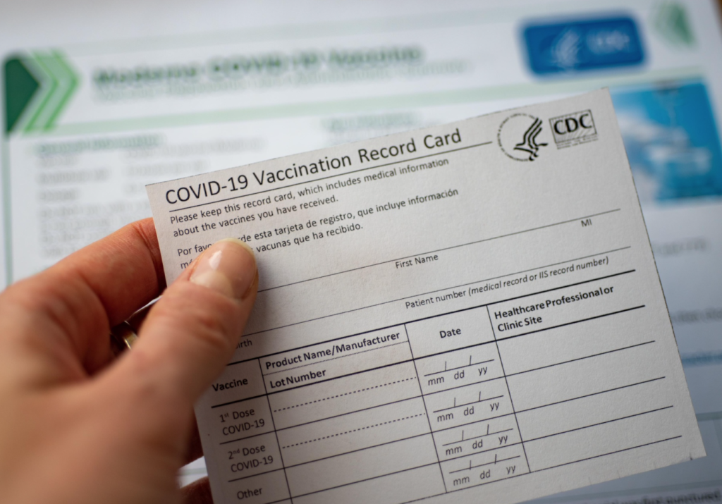 vaccination card