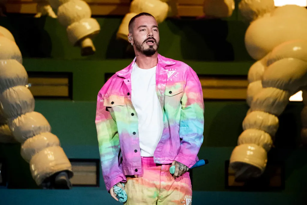 J Balvin Performs At Staples Center